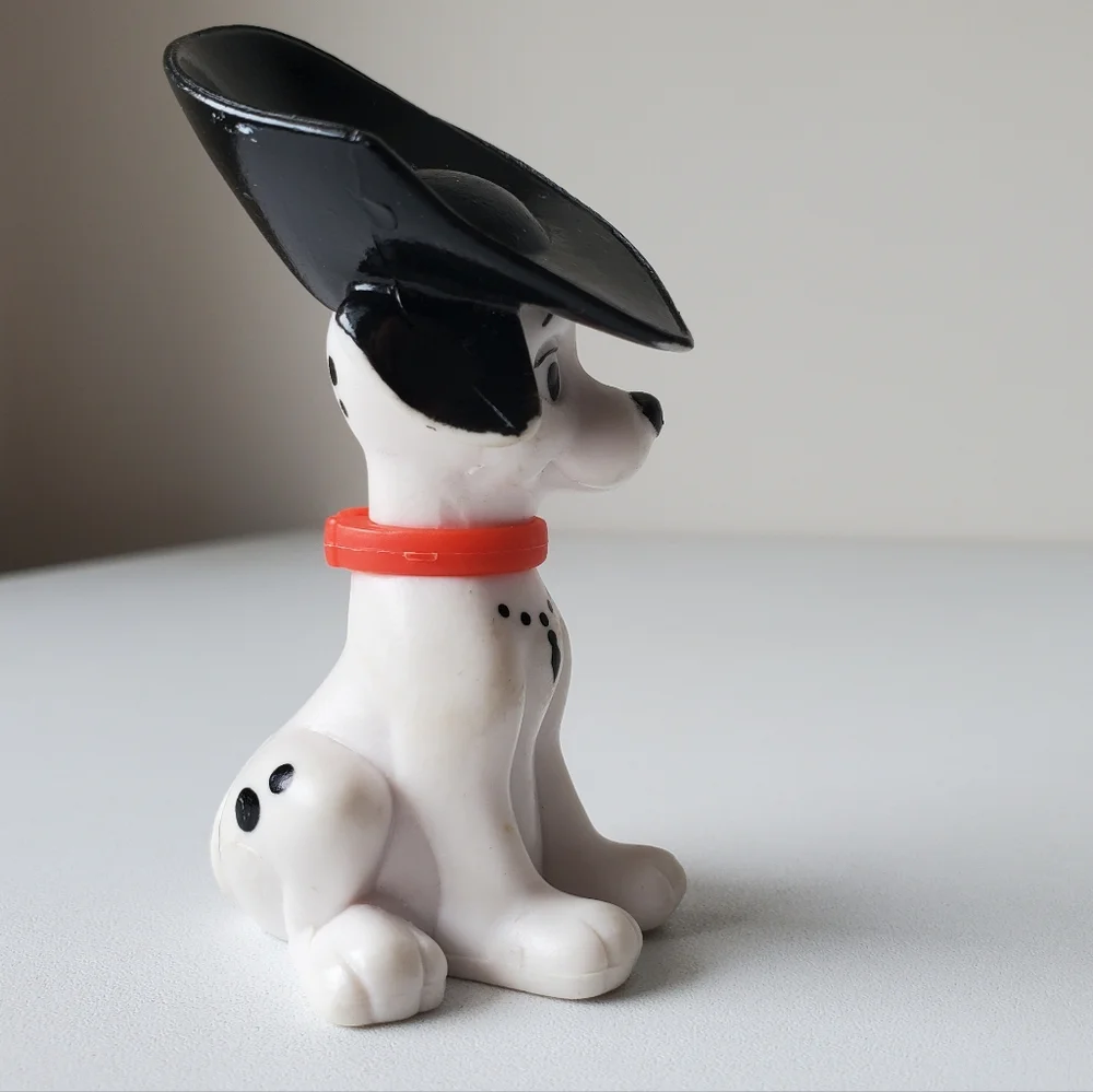 Disney 101 Dalmatians/McDonald's | Red Collar Black Hat Necklace Dog